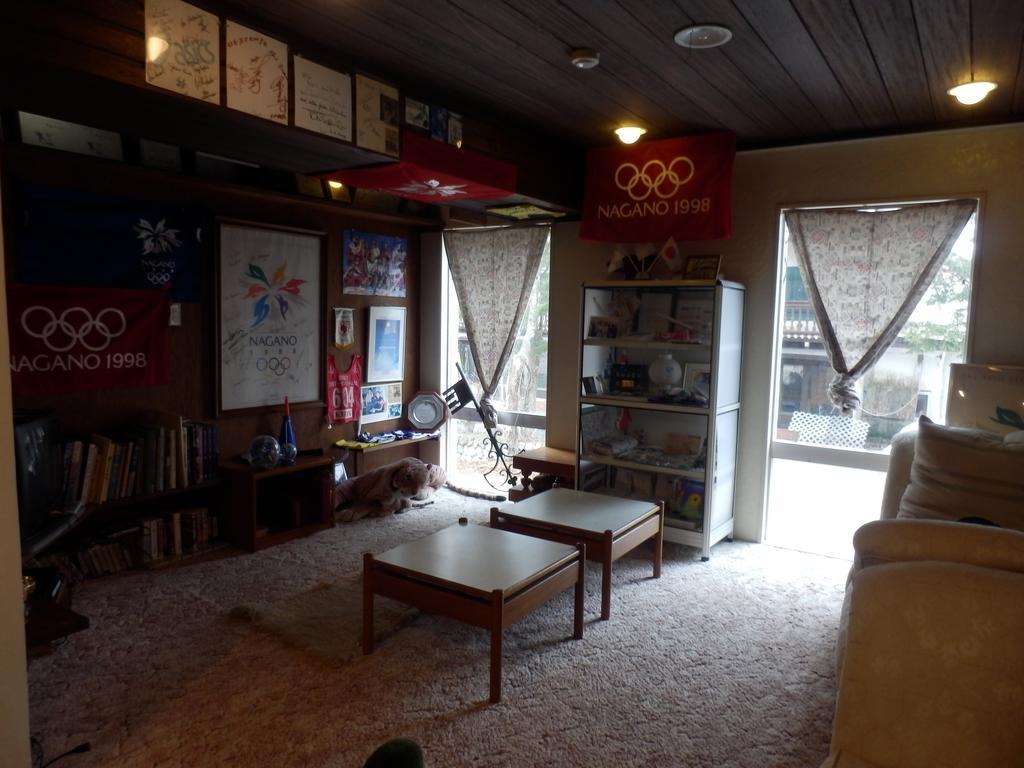 Hotel Weisser Hof Happei Hakuba Ngoại thất bức ảnh